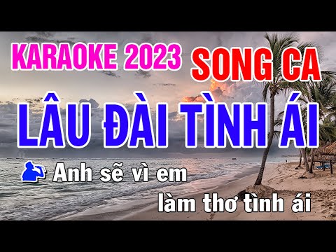 Lâu Đài Tình Ái Karaoke Song Ca Nhạc Sống - Phối Mới Dễ Hát - Nhật Nguyễn