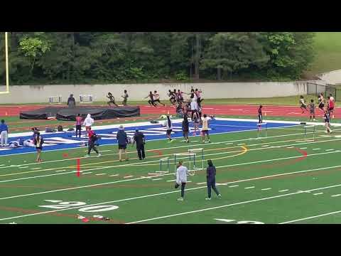 GHSA 6A Sectional Championship Heat 2 Boys 4x100m relay Lakewood Stadium Atlanta Georgia