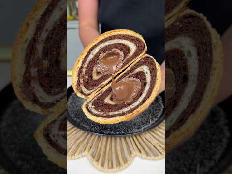 Çikolatalı Kruvasan Poğaça | Easy Chocolate Croissants 🥐🍫  #busezeynep  #croissant