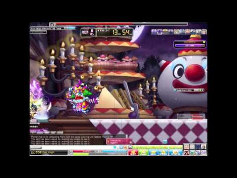 Average Dark Knight vs Root Abyss Bosses Normal(MSEA Aquila)