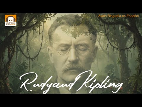 Vida y Obra de Rudyard Kipling. Audiobiografia narrada con voz real