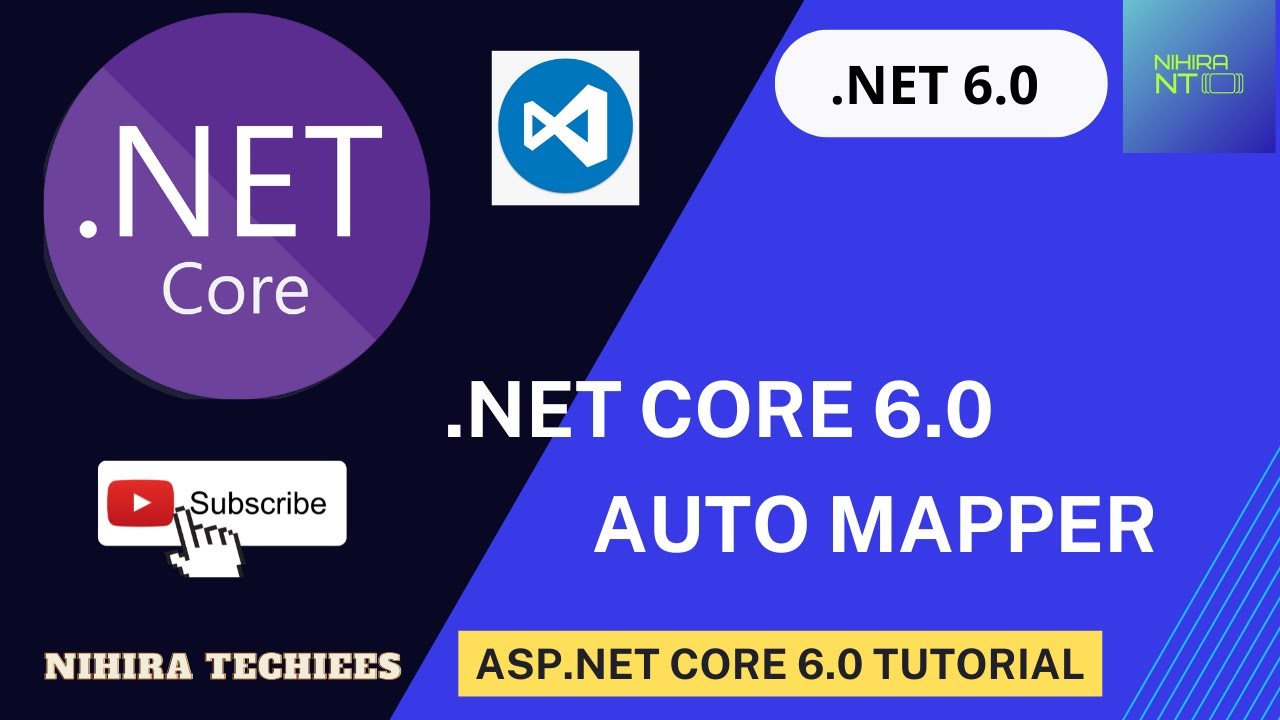 Watch video Auto Mapper in ASP.NET Core | .NET CORE 6.0 Tutorial using VS Code Now Auto Mapper in ASP.NET Core | .NET CORE 6.0 Tutorial using VS Code