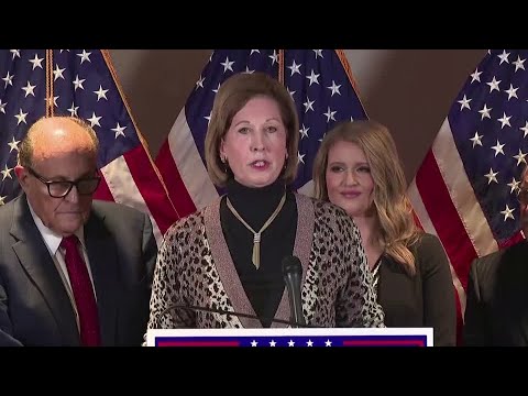 特朗普競選團隊放棄律師西德尼-鮑威爾。 (Trump campaign drops lawyer Sidney Powell)