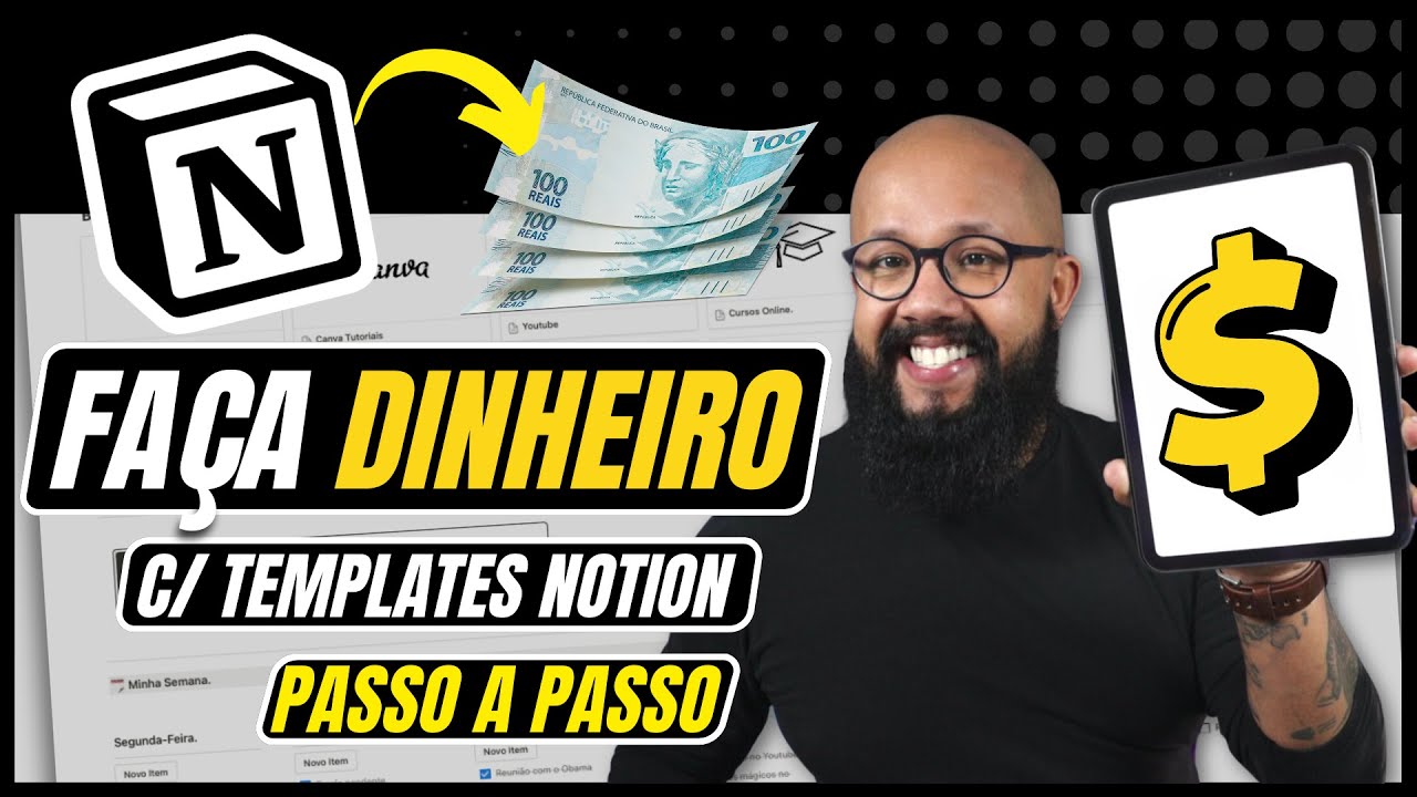 DINHEIRO COM NOTION - como vender templates do NOTION [PASSO A PASSO]