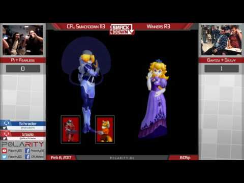 CFL Smackdown 113 Melee - Pi + Fearless vs Gravy + Gahtzu - Doubles Winners Quarters