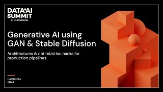 Generative AI at Scale Using GAN and Stable Diffusion