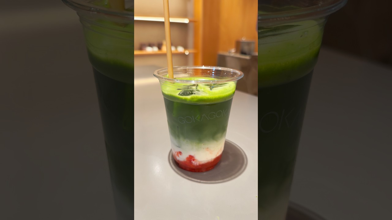 Kyoto matcha cafe stand GOKAGO 外国人に人気を集めてる京都の抹茶スタンド　ＧＯＫＡＧＯ