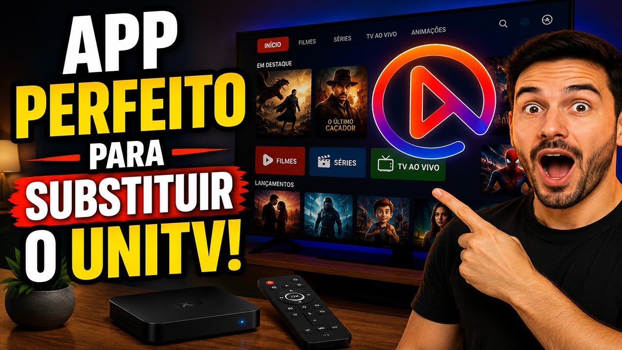 🔥 O MELHOR APP Para Substituir o UNITV em 2026! Vale Muito a Pena!
