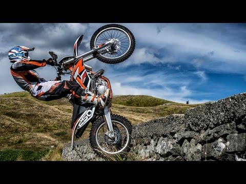 First-Test | KTM Freeride 250R & Freeride 350 | Offroad-Action + Engl. Subs