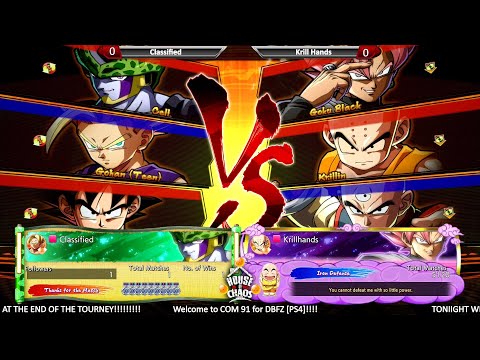 DBFZ | COM 91 | Classified vs Krill Hands