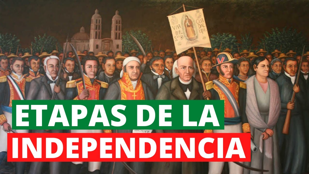 Stages of the Independence of Mexico and its characteristics