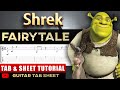 Shrek - Fairytale  Guitar Tutorial