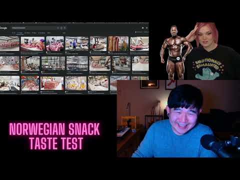 I ate a bunch of snack from Norway