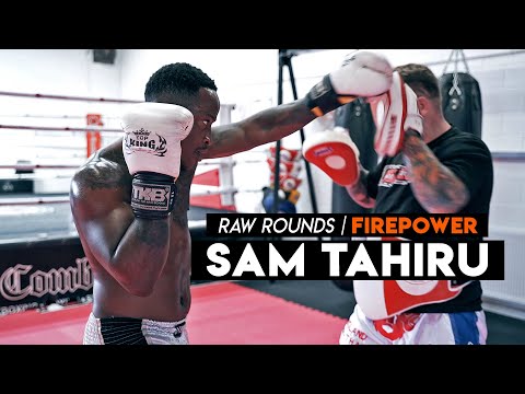 RAW ROUNDS - Sam Tahiru Muay Thai Pad work | FIREPOWER