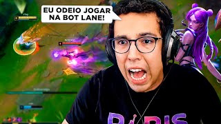 EU ODEIO JOGAR NA BOT LANE!
