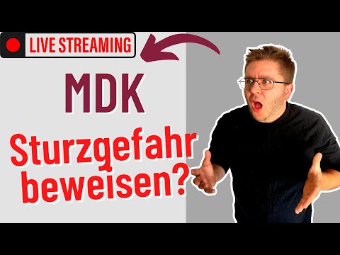 ❤️ Beweisen der Sturzgefahr bei MDK-Begutachtung | Pflegegrad bei Mobilitäsbeeinträchtigung