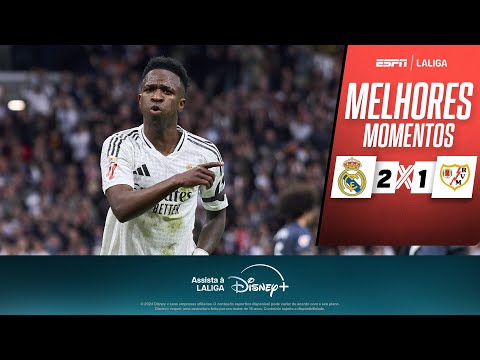 Gols e lances de Real Madrid x Rayo Vallecano