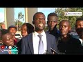 Kenyatta University Bus accident survivors return back to the university!!