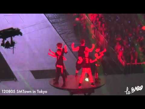 [FANCAM] 120805 Shinee & LuHan - Lucifer [SMTown Concert Tokyo]