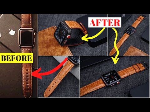 How to Clean Dirty Leather Watch Strap Smell at Home | Easy Trick