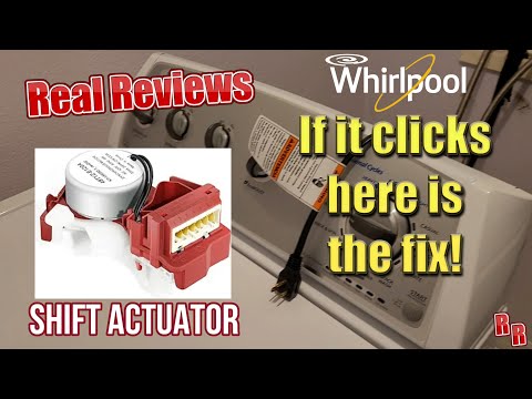 Whirlpool WTW4900 Washing Machine Clicking Fix Shift Actuator Installation
