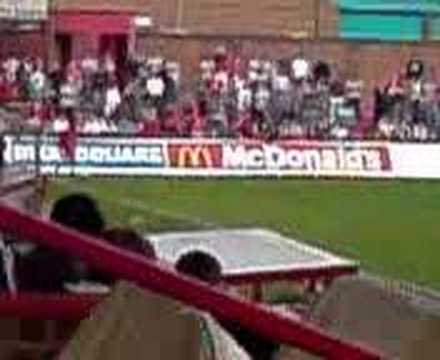 KETTERING TOWN FC final match 26/4/08 Cooper comes on