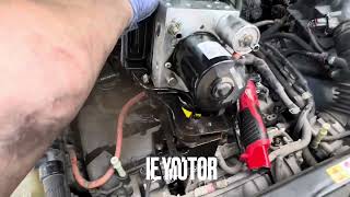 Ford Escape (2000-2008) C1477 or C1525 ABS HCU swap IVD initialization   Hybrid 2005-2008 ￼