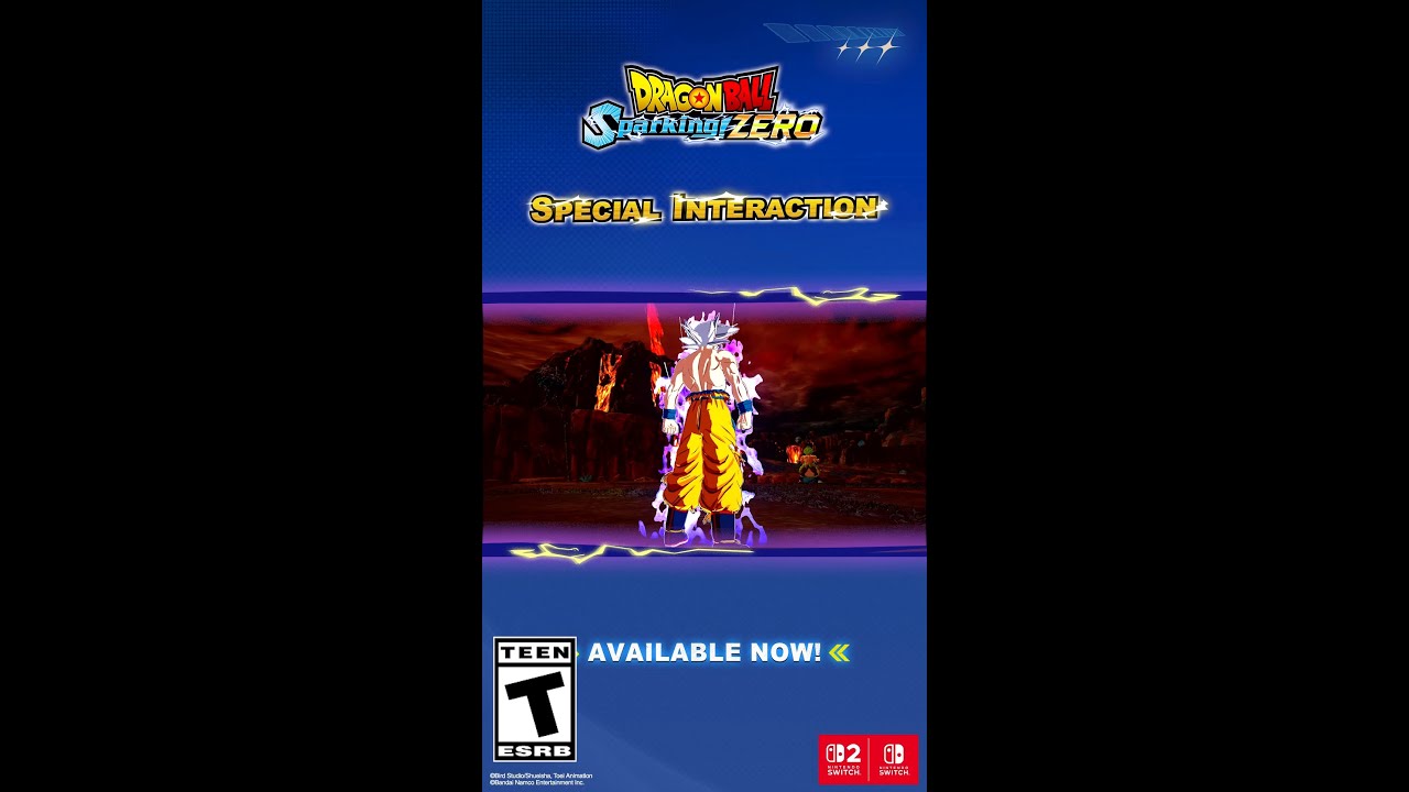 DRAGON BALL: Sparking! ZERO available now on Nintendo Switch & Nintendo Switch 2!