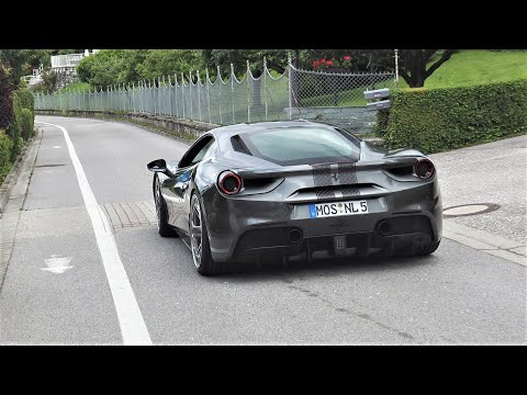 INSANE Ferrari 488 SOUND - LOUD Novitec VS Capristo Exhaust!
