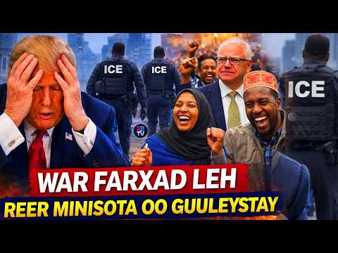 SOMALIDA OO FARXAD IS HAYN LA' | ICE OO MINNSOTA KA CARARTAY