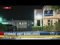 70 Storage Units At St Pete Facility Broken Into