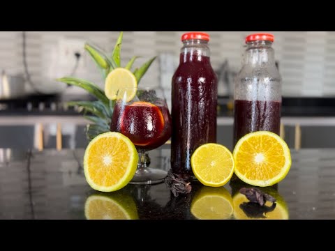 How To Make Healthy Zobo Drink | Hibiscus Tea