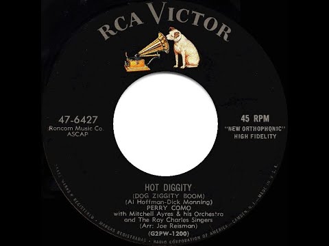 1956 HITS ARCHIVE: Hot Diggity (Dog Ziggity Boom) - Perry Como (a #1 record)