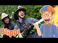Blippi Visits A Firetruck Station Learn About Vehicles For Kids Educational Videos For Toddlers