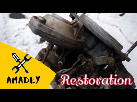 Restoration old carburetor(Part#1)Relax sound