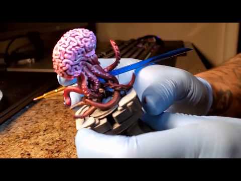 Elder Brain Painting - Devilish Trio "Smoked Out Killaz"