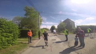 preview picture of video 'Jogging les foulées de St-Jo à Gesves le 27 avril 2014 en Gopro'