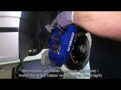 HEICO SPORTIV - Installation of a High-performance sports brake system