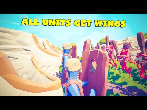 All Units Get Wings - Totally Accurate Battle Simulator Bug DLC