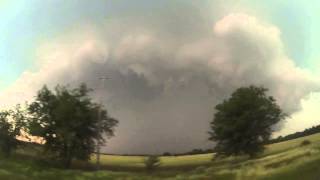 preview picture of video 'Storm between Priddy, TX and Comanche, TX'