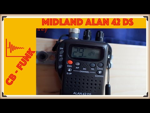 CB Funkgerät | Midland Alan 42 DS | Handfunkgerät 11m Band