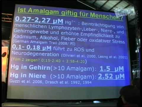 Quecksilber - Amalgam Zahnfüllungen, Quecksilbervergiftung - Ausleitung