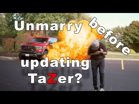 Should YOU Unmarry the TaZer before Updating the Firmware?