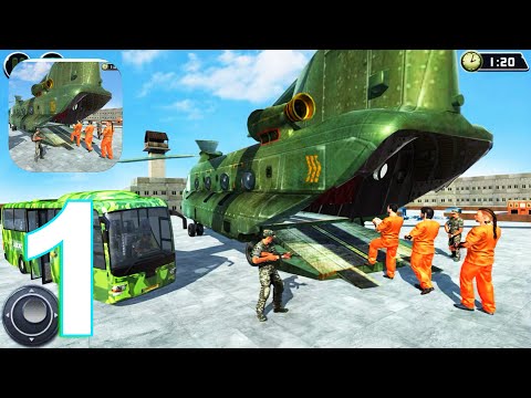 Prisoner Offroad Transport Gameplay Walkthrough Part 1 (IOS/Android)