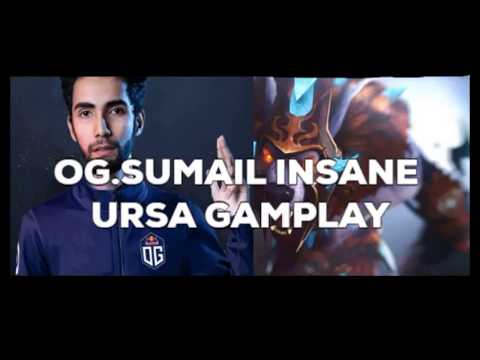 OG.SUMAIL INSANE URSA GAMEPLAY VS ALLIANCE