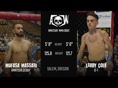 Mufasa Massari vs. Larry Cole - AM 125 MMA Fight | Arena Wars