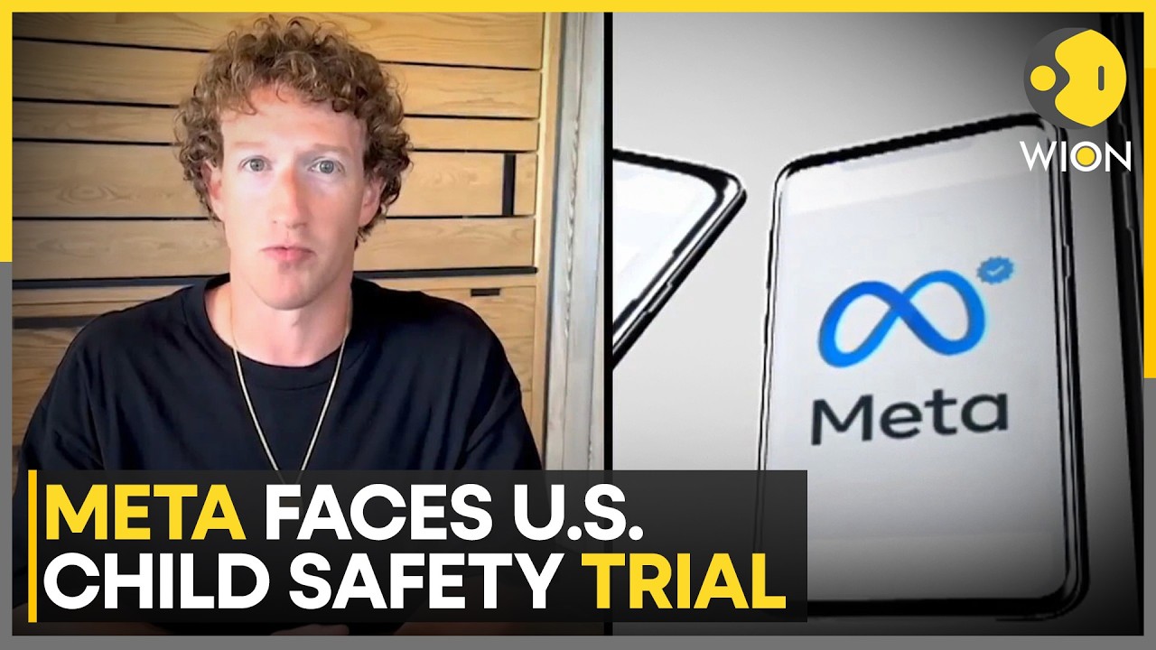 Meta Accused Of Designing Platforms To Keep Children Hooked | WION