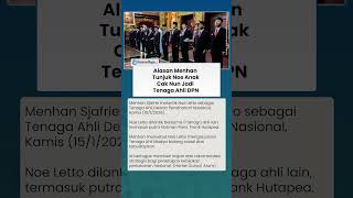 LANTIK ANAK CAK NUN, Menhan Ungkap Alasan Tunjuk Noe Letto Jadi Tenaga Ahli DPN