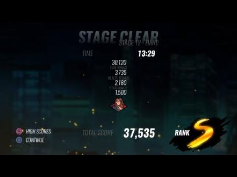 Streets of Rage 4 final stage hard mode S rank
