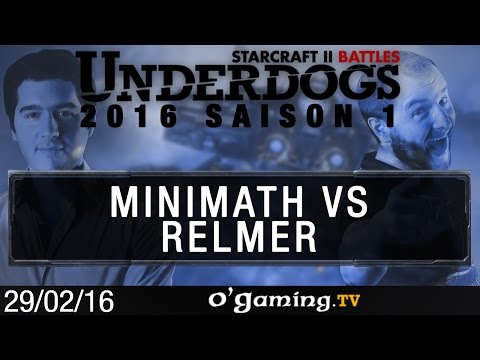 MiNiMaTh vs Relmer - ZvP - Underdogs 2016 S1 - Qualifier #4